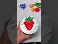 Strawberry drawing 🍓#asmr #relaxing #satisfyling #shorts #satisfyingdrawing