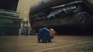 First stopmotion: sonic spindash