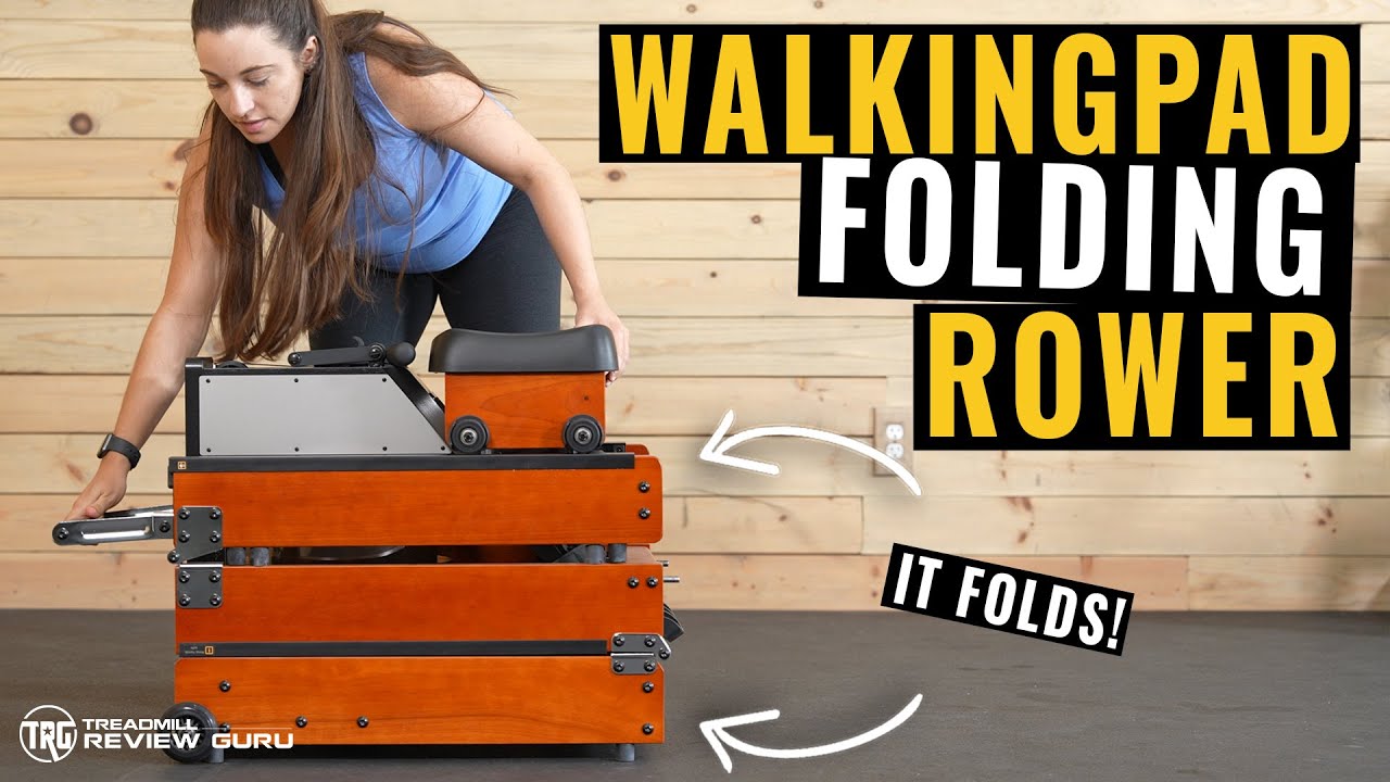 Best foldable Water Rower Machine, full-body home workouts, save your space  and time. – WalkingPad