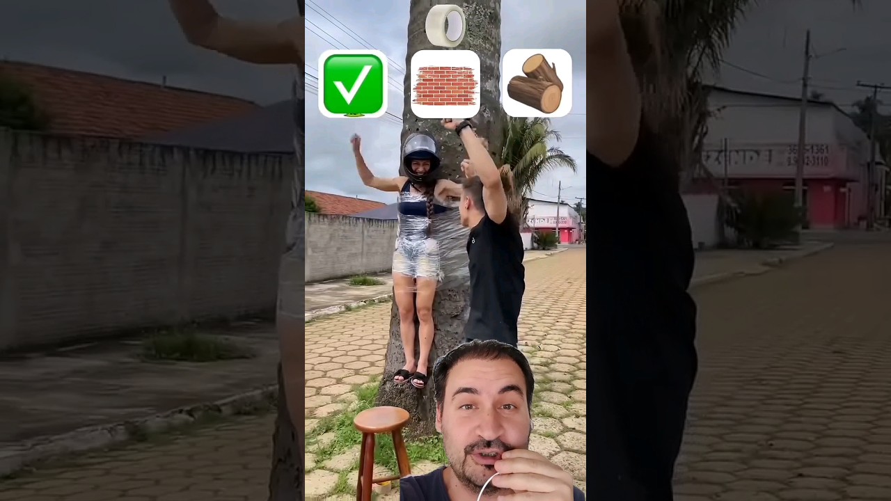 Annesini bantla ağaca bağladı😯😂