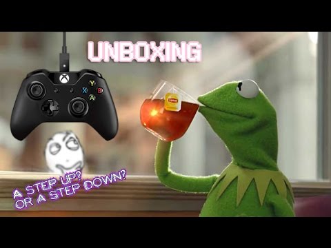 Microsoft Xbox One Controller + Cable for Windows Unboxing and review