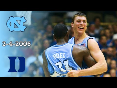 UNC Basketball: #15 North Carolina at #1 Duke w/ Extended Coverage | 3-4-2006 | "Emotional Fatigue"