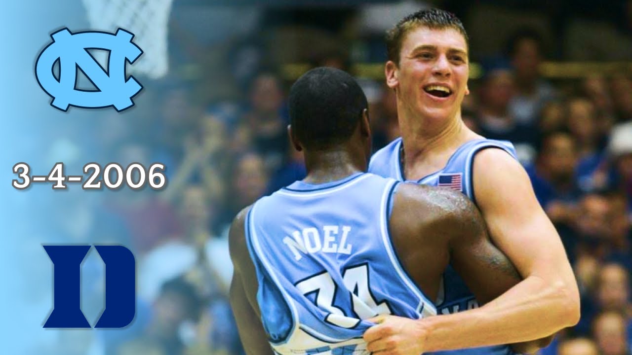 UNC Basketball: #15 North Carolina at #1 Duke w/ Extended Coverage | 3-4-2006 | 