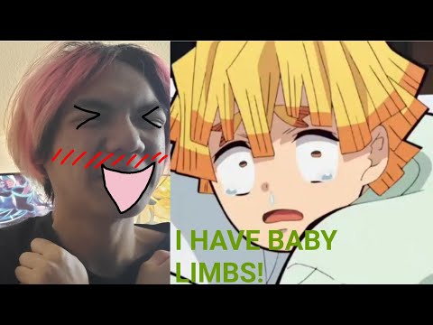 THIS-IS-TOO-FUNNY-TO-WATCH!-|-Demon-Slayer-In-6-Mins-Reaction-|-#47