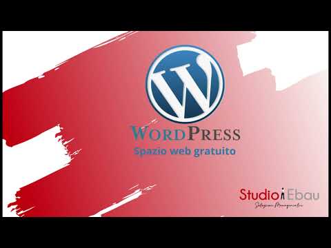 Un sito WordPress gratis e preinstallato in 5 minuti, personalizzabile al 100%
