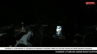 SIKU YA 08 KONGAMANO LA KUJIANDAA KUTABARUKU CATHEDRAL JIMBO KUU KATOLIKI ARUSHA