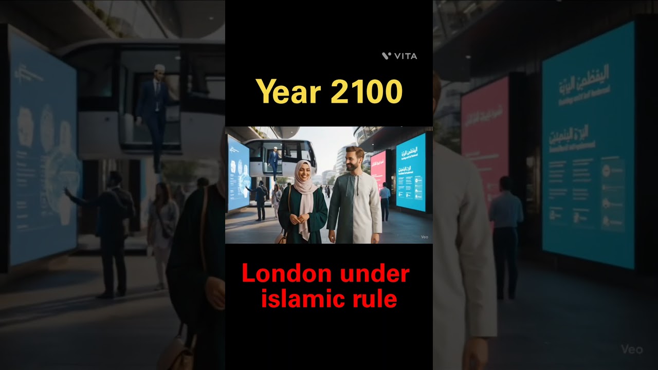 London under islamic rule Year 2100