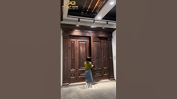 Mẫu cửa chính nhập khẩu - Cửa thép 4 cánh đều hiện đại trẻ trung - Ưu đãi lên tới 30%