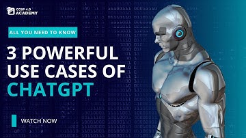 3 Powerful Use Cases of ChatGPT You Must Know| NxtWaveStudent| CCBPAcademy| #ccbpacademy|#nxtwave