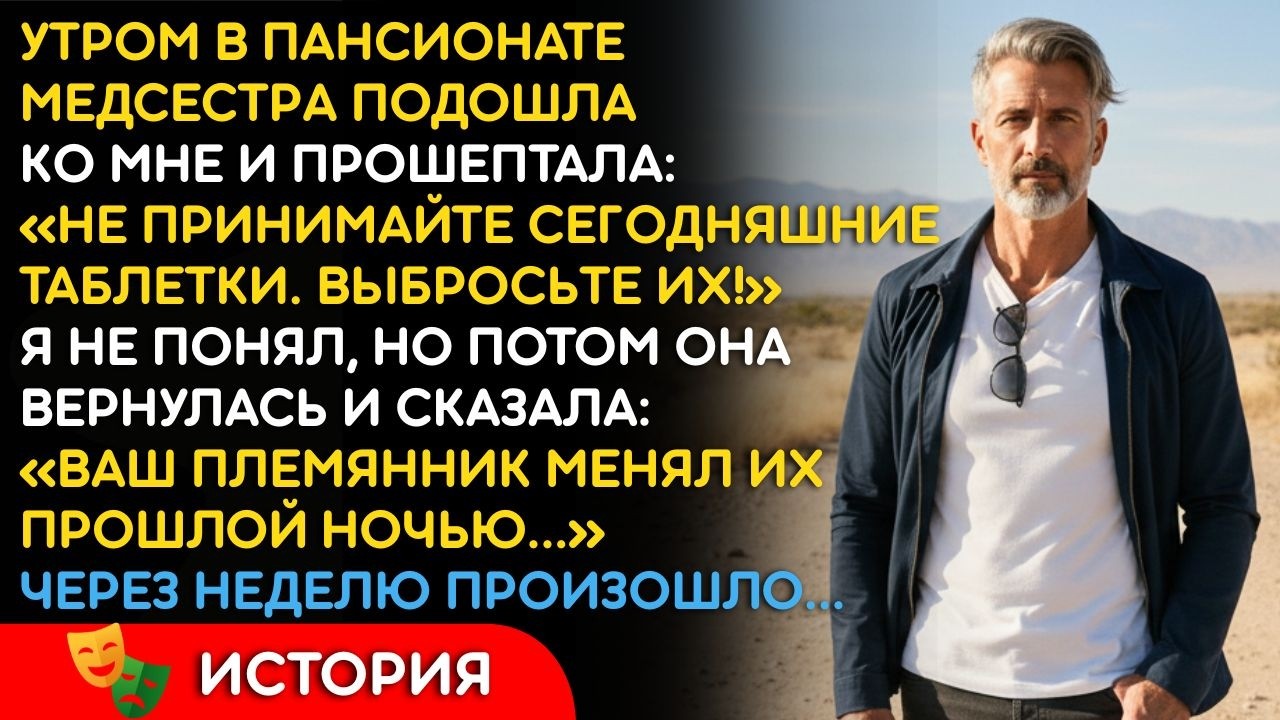 «Не Принимайте Эти Таблетки!» — Прошептала Медсестра, Входя В Палату... Мой Племянник Заменил Их...