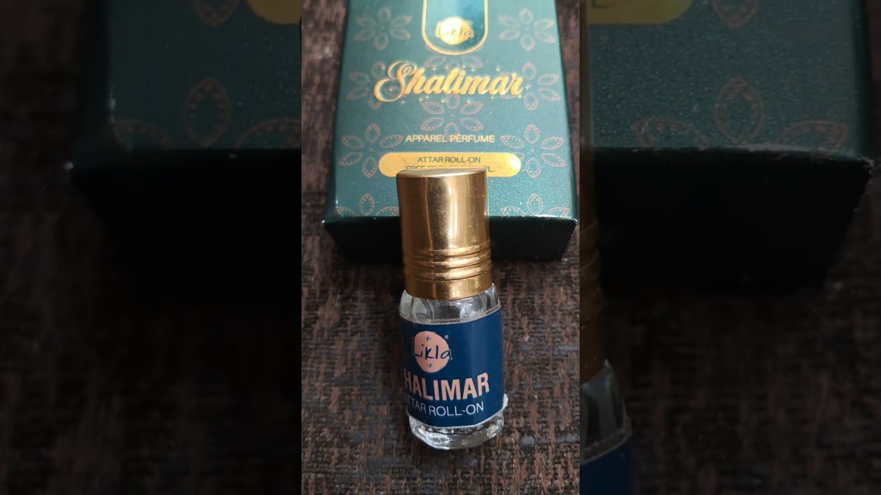 Shalimar Attar Roll On | Long Lasting Natural Fragrance| 