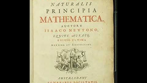 Episode 3.27.4: Supplemental-Isaac Newton, Principia