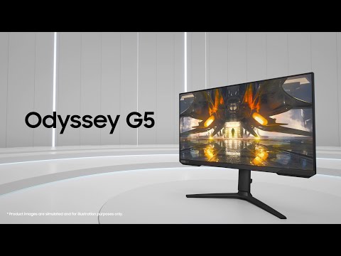 Samsung Odyssey G5 S27AG524 27 bildkärm för gaming - Elgiganten