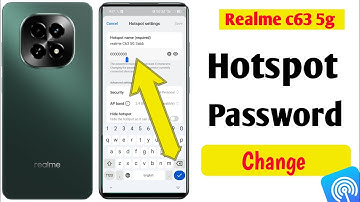 Realme C63 5G Hotspot password change | realme c63 hotspot ka password kaise change karte hain