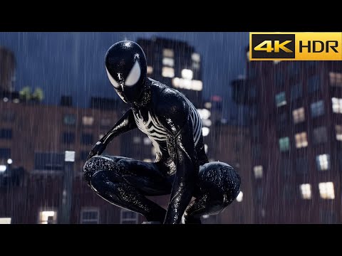 Spider-Man 2 - PS5 4K 60FPS RAY TRACING HDR Gameplay - Simbionte Nocturno