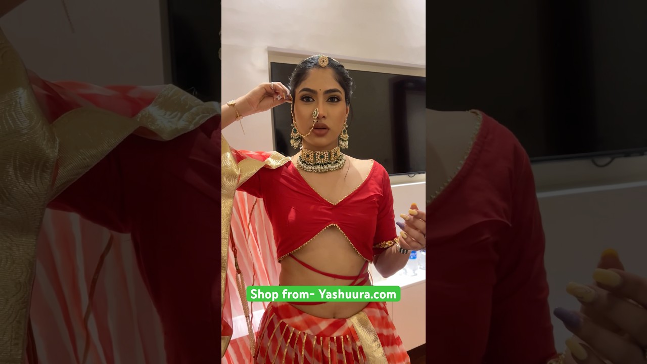 Ye Rajasthani look ki dekh kar Bollywood ki heroine ayi  yad 