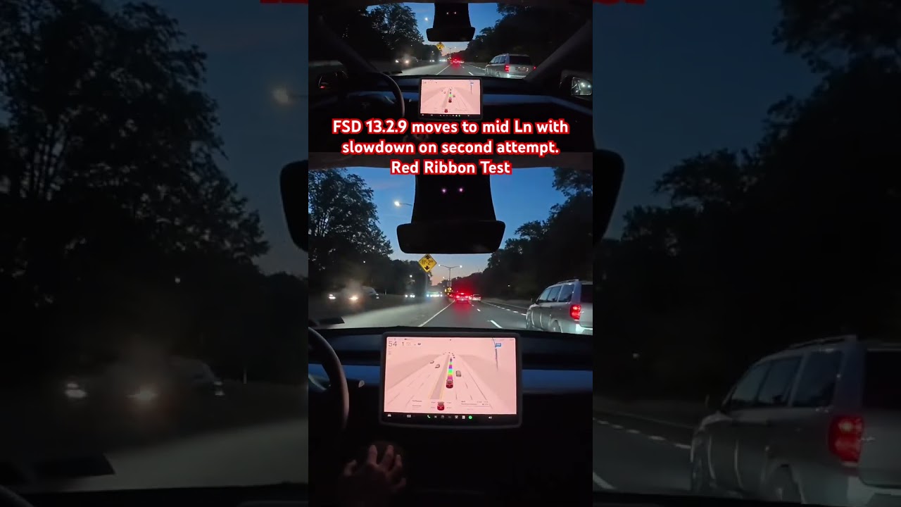 FSD 13.2.9 переходит в среднюю область Ln с замедлением при второй попытке. Тест красной ленты 