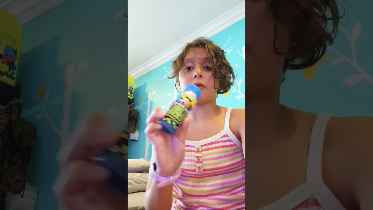 trying all four flavors of slime lickers! 