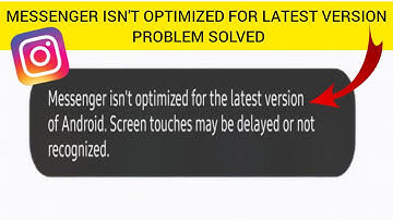 How To Solve Messenger isn