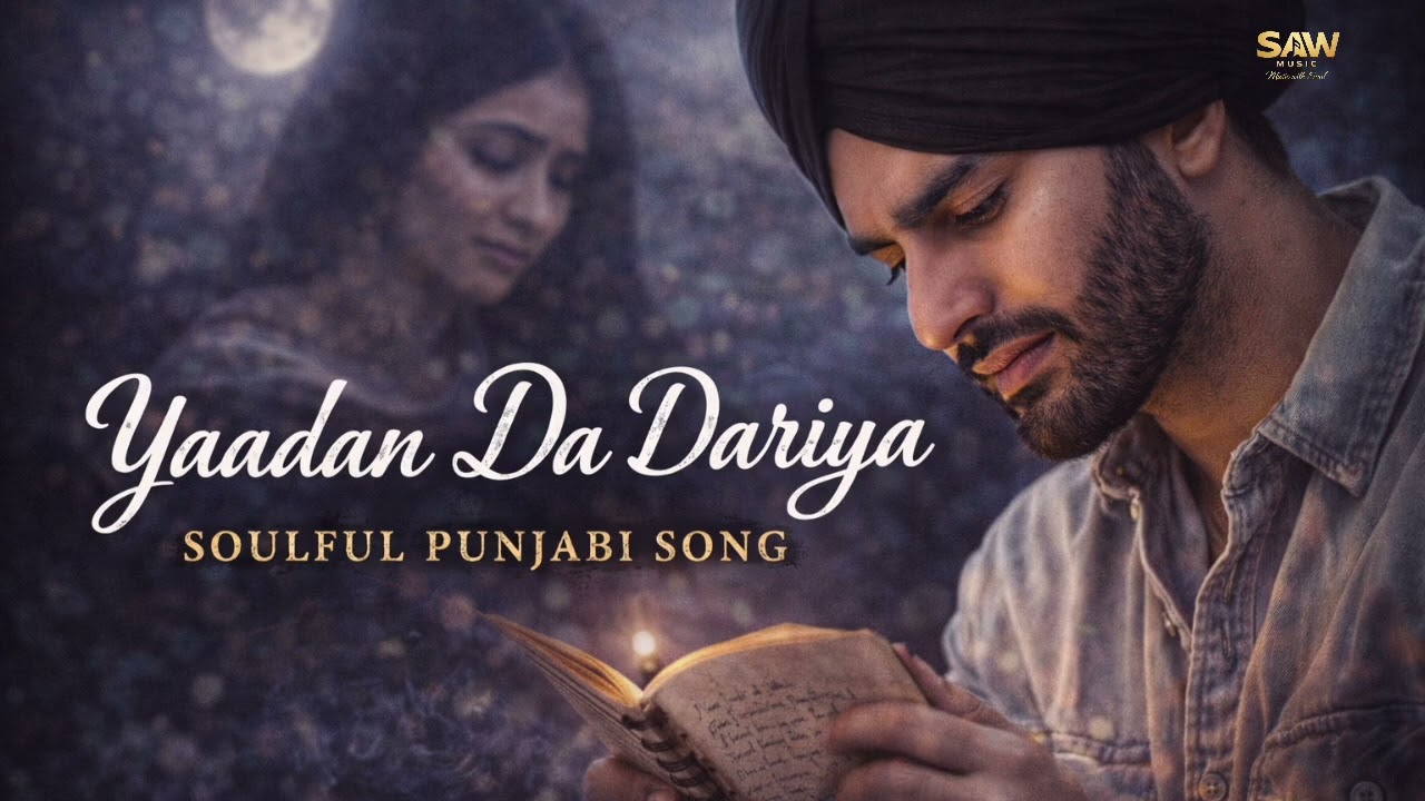 Yaadan Da Dariya | Soulful Punjabi Sad Song | Heart Touching Love Story | SAW MUSIC 