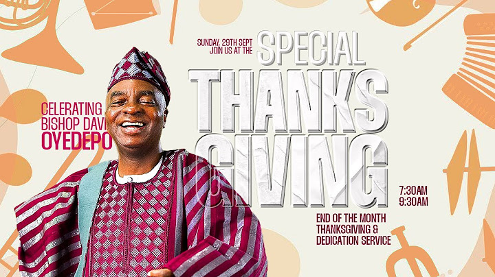 SUNDAY SPECIAL 70TH BIRTHDAY & END OF THE MONTH THANKSGIVING | 29, SEPTEMBER 2024 | LFC OGBOMOSO.