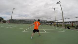 Singles 4.5 Skill Andy Thompson vs Christopher Wong - US Open Pickleball 2017