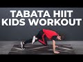 9 year old leads tabata hiit workout for boys  girls exercise for kids