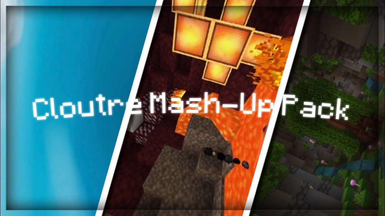 Cloutre 1000 Subscriber Mash-Up Pack Showcase//5 Packs Mash-Up||(Minecraft Bedrock)