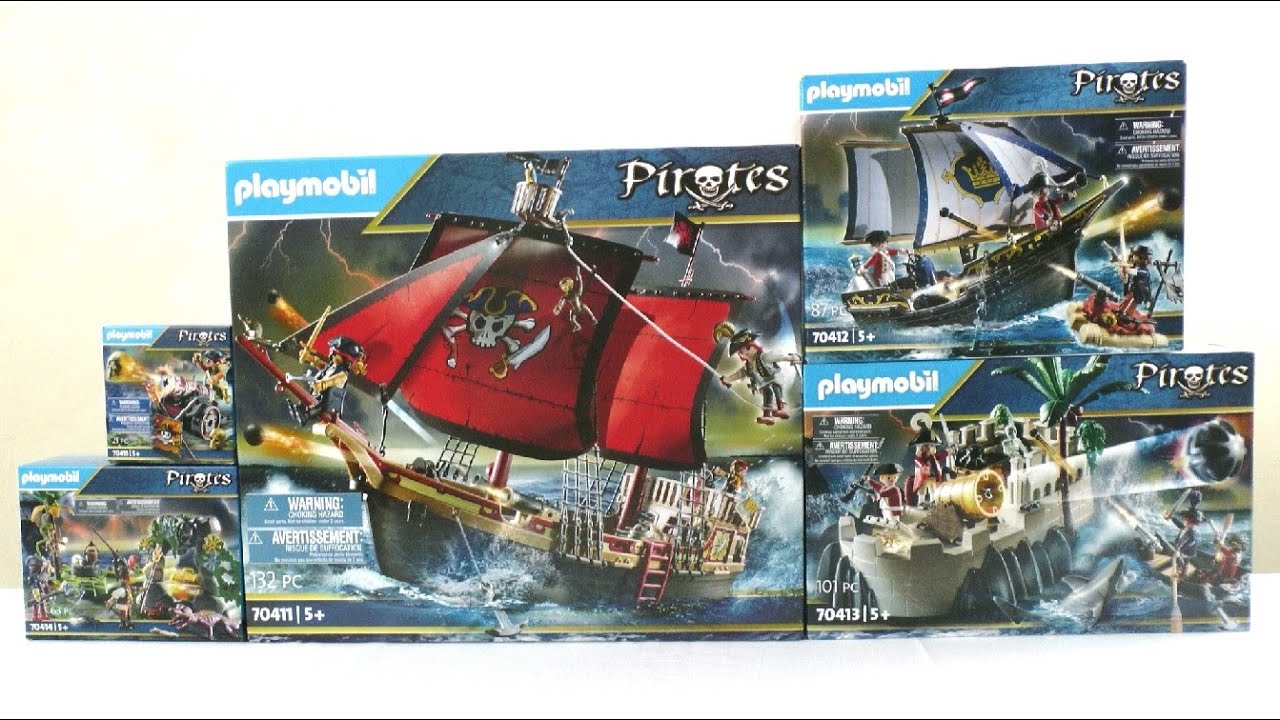 Bastion des soldats Playmobil Pirates 70413