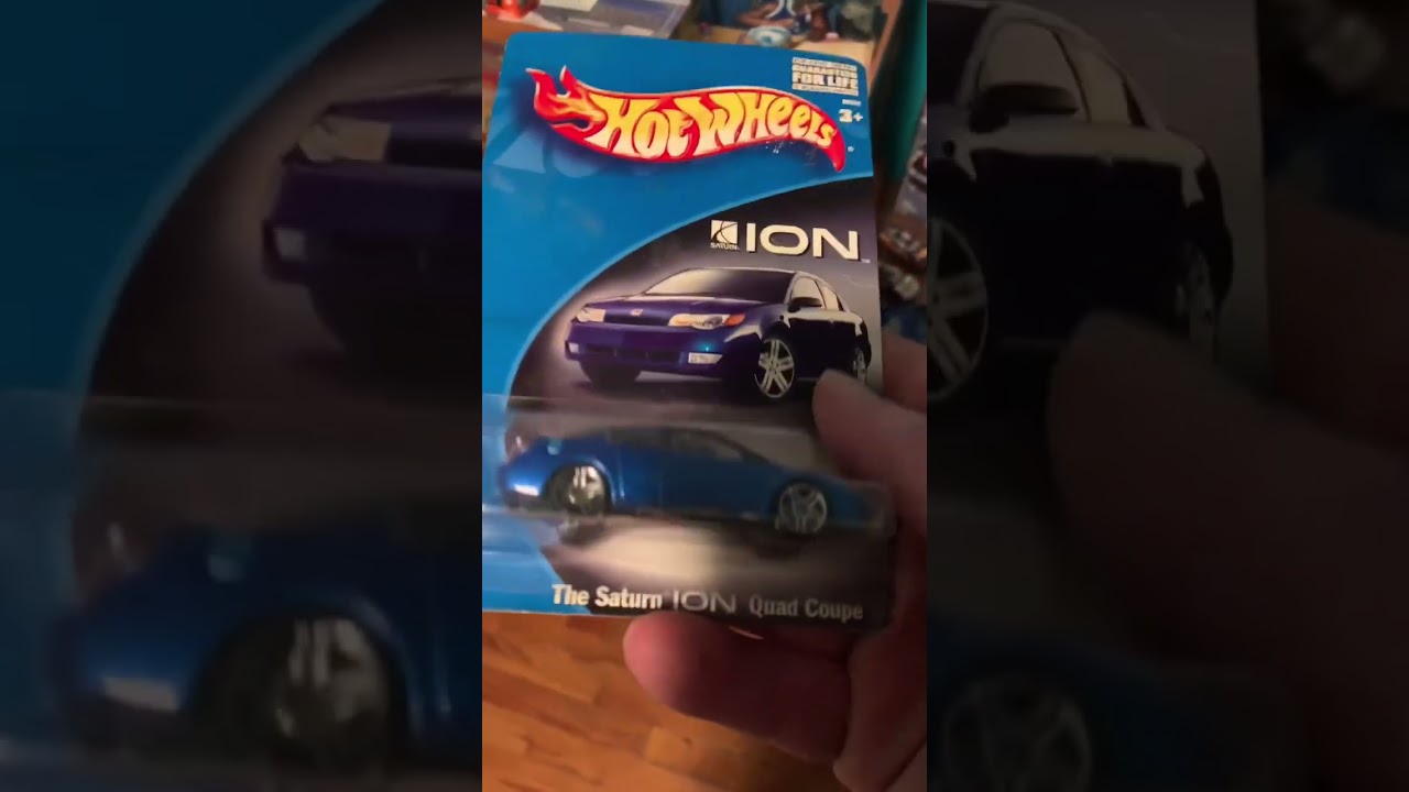 Hot wheels 2002 Saturn ion quad coupe 