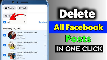 How to Delete Facebook all posts in one click (2022) || Delete Facebook all posts at once