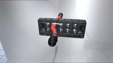 MURRPLASTIK - Kabeldurchführungsleiste KDL/E