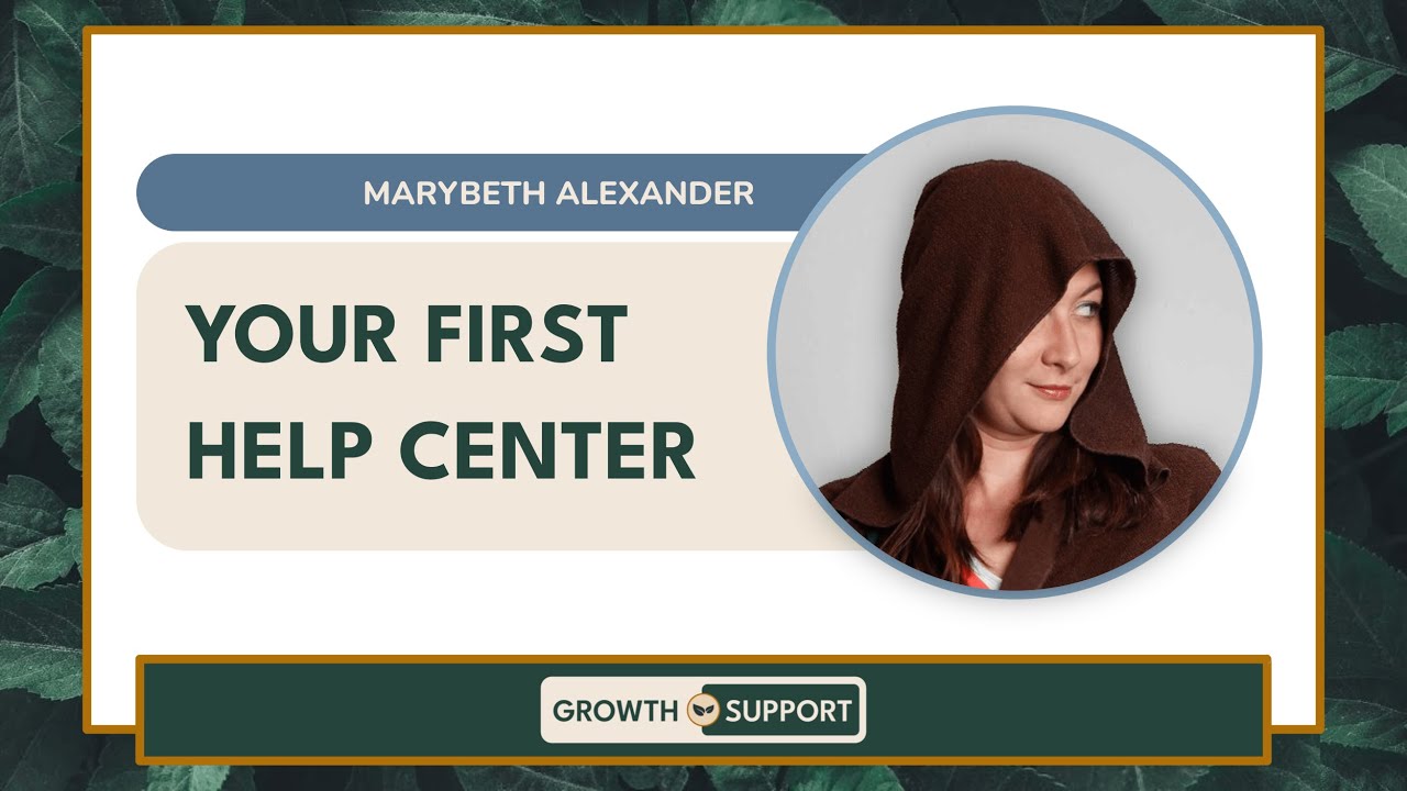 Start Simple: Building Your First Help Center - YouTube