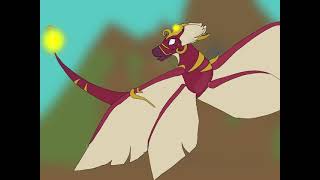 Drawing a lysk dragon from the game dragon mania legends screenshot 3