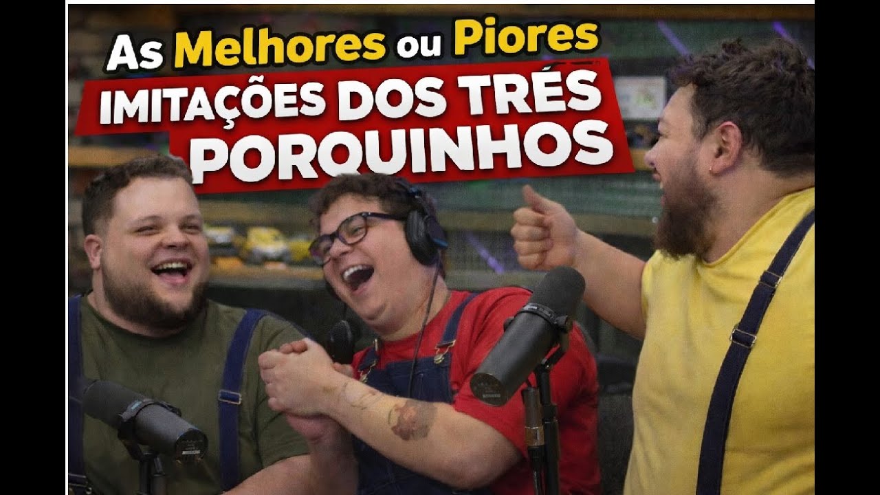 As Melhores ou Piores Imitações dos Três Porquinhos