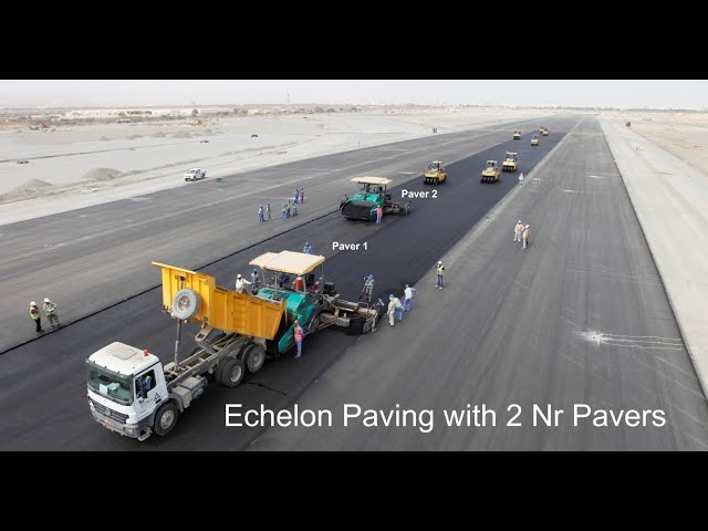 Runway Construction Asphalt & Lights