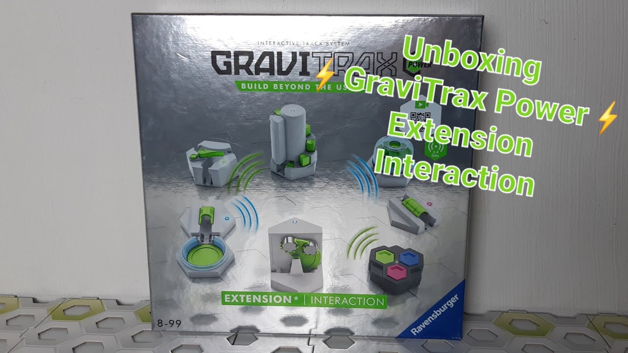 Gravitrax PRO extension vertical unboxing 