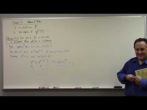 Lie Algebras: lemmas,