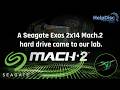 Opening a Seagate Exos 2x14 Mach.2 hard drive, the “two headed beast” 🐉