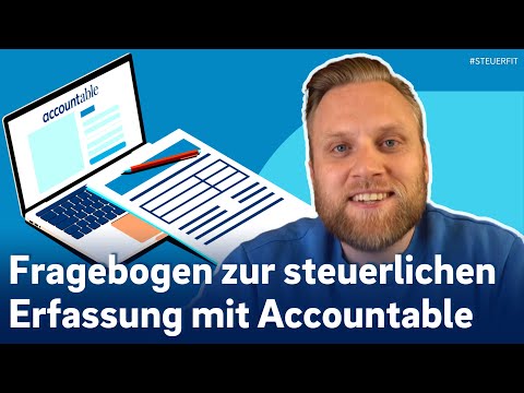 Fragebogen zur steuerlichen Erfassung mit Accountable 2024 | Schritt-für-Schritt Anleitung