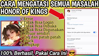 Cara Mengatasi Semua Masalah Pada Game Honor Of Kings || Cara Mengatasi Honor Of Kings Error screenshot 5