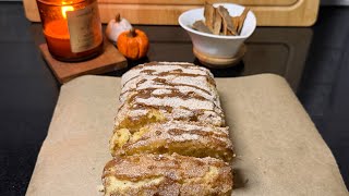 Cinnamon toast crunch loaf🍂 asmr baking