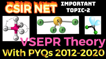 Topics you should not miss l Topic 2 l VSEPR Theory with PYQ l Trick to calculate steric number
