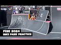 Bmx park practice  fise montpellier 2024 bmx