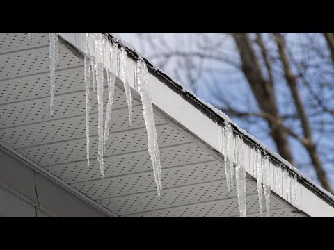 Why are Icicles Forming on my Soffit / Roof? - YouTube