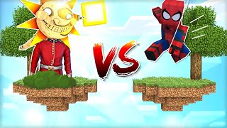 SPIDERMAN OSTROV vs. SUN RINGMASTER OSTROV V MINECRAFTU ! KDO VYHRAJE?