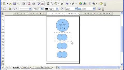 08 Tutorial de Draw de OpenOffice o LIbreOffice Combinar y operaciones