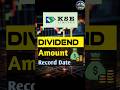Kse Dividend 2026 #shortsfeed #dividend
