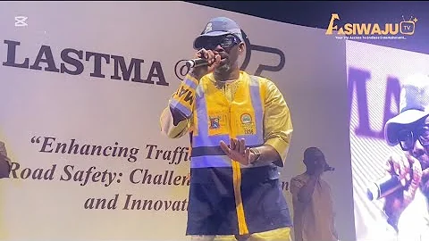 ALABI PASUMA turns to LASTMA Officer as he performed at LASTMA 25th Anniversary