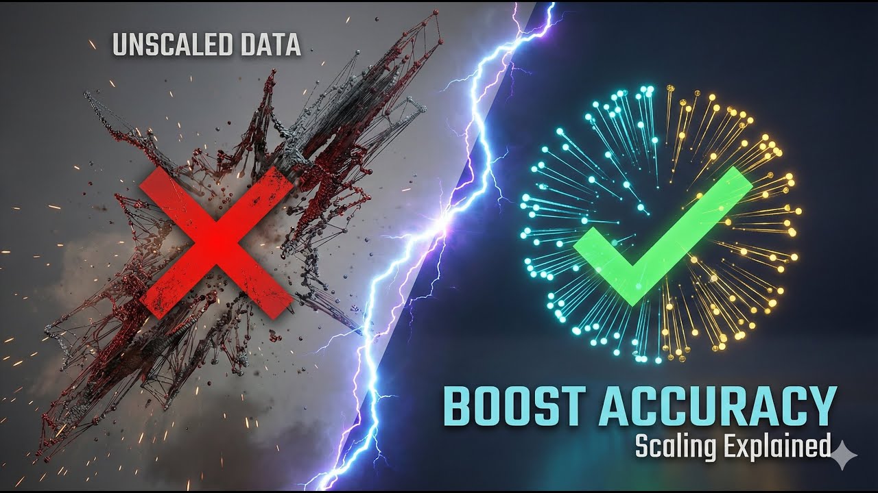Feature Scaling Secrets ⚖️ in Machine Learning | AI ML 2026 🚀 